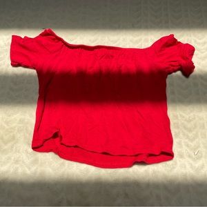 Off The Shoulder Crop Top